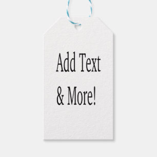 Voeg tekst & meer toe! Pas uw eigen gepersonalisee Cadeaulabel