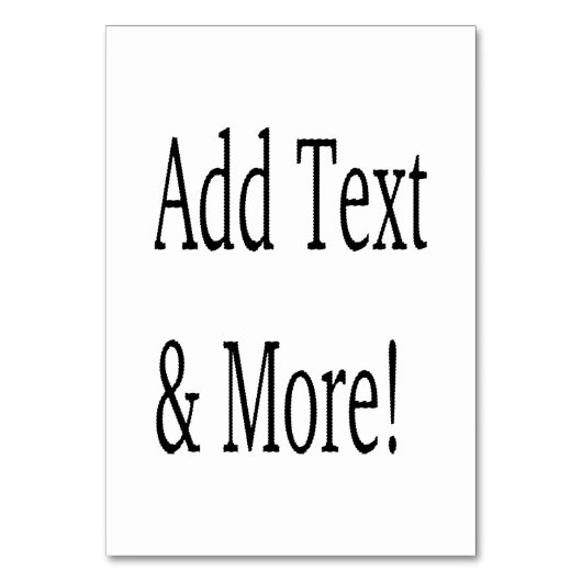 Voeg tekst & meer toe! Pas uw eigen gepersonalisee Kaart (Voorkant)