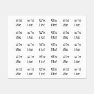 Voeg tekst & meer toe! Pas uw eigen gepersonalisee Labels