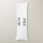 Voeg tekst & meer toe! Pas uw eigen gepersonalisee Lichaamskussen (Voorkant Verticaal)