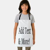 Voeg tekst & meer toe! Pas uw eigen gepersonalisee Schort (Insitu)