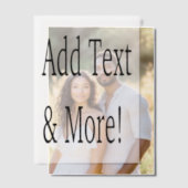 Voeg tekst & meer toe! Pas uw eigen gepersonalisee Vellum Uitnodigingen (Offset (Koppel))