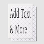 Voeg tekst & meer toe! Pas uw eigen gepersonalisee Vellum Uitnodigingen (Offset (Uitnodiging))