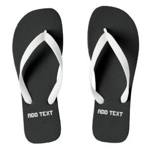 Voeg tekst toe Gedrukt Dames Heren Schoenen-Sandaa Teenslippers