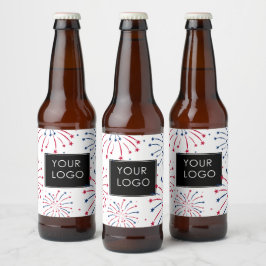 Voeg toe Logo Corporate Business Company 4th van j Bier Etiket