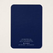 Voeg toe Logo Modern aangepaste kleur Ketting Disp Visitekaartje (Achterkant)