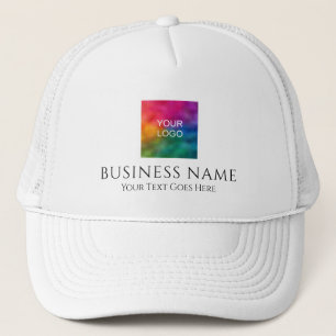 Voeg toe uploadt Bedrijfs Aangepaste Logo Trucker Pet