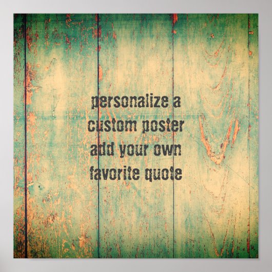 voeg u het eigen poster van het citaat voor douane (Voorkant)