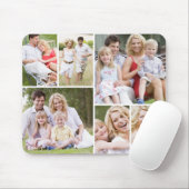 Voeg uw 6 aangepaste foto mousepad toe muismat (Met muis)