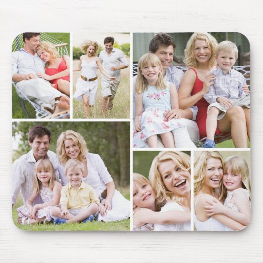 Voeg uw 6 aangepaste foto mousepad toe muismat (Voorkant)