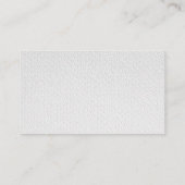 Voeg uw aangepaste logo circle modern minimalist t visitekaartje (Achterkant)