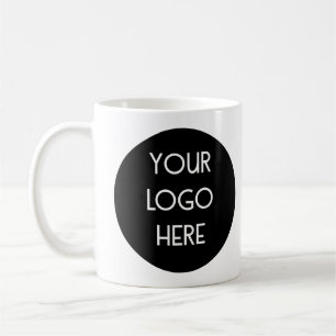 Voeg uw aangepaste logo toe koffiemok