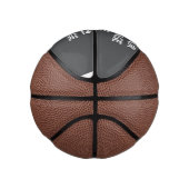 Voeg uw achtergrondkleur, uw afbeelding, jouw teks basketbal (Rechts)