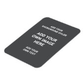 Voeg uw achtergrondkleur, uw afbeelding, jouw teks magneet (Linkerzijde)