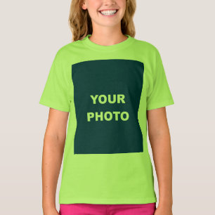 Voeg uw Afbeelding toe het Afbeelding van de Foto T-shirt