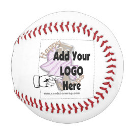 Voeg uw Baseball van de LOGO van het Bedrijf toe