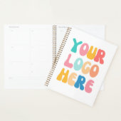 Voeg uw bedrijf toe Logo Modern Minimal Simple Planner (Display)
