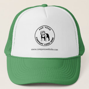 Voeg Uw Bedrijf van de Logo van het Bedrijfs merk  Trucker Pet