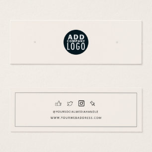 Voeg uw bedrijfs Logo toe die de Kaart van de Vert