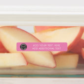 Voeg Uw BedrijfsLogo en de Tekst van de Douane toe Labels (Aangebracht)