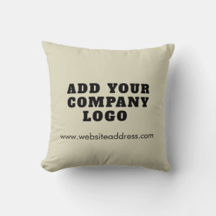 Voeg uw bedrijfslogo toe Showroom Kantoorinrichtin Kussen