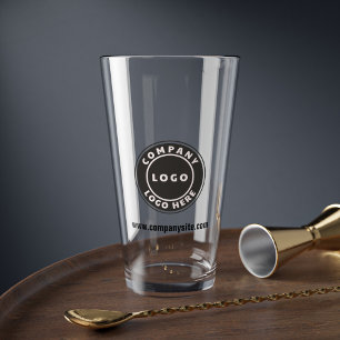 Voeg Uw BedrijfsWebsite en de Logo van het Bedrijf Glas