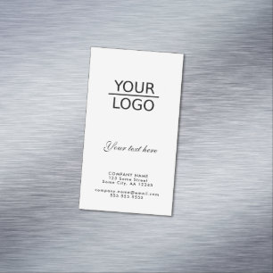 Voeg uw Bevordering van het Bedrijf van de Tekst v Magnetisch Visitekaartje