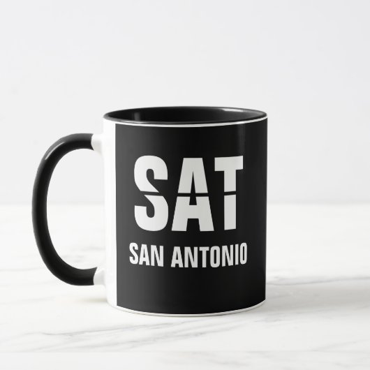 Voeg uw code stad, luchthavencode SAT San Antonio Mok (Links)