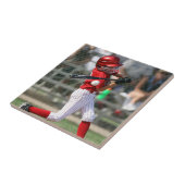 Voeg uw eigen aangepaste foto toe tegeltje (Zijkant)