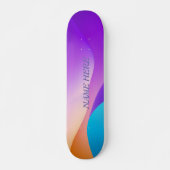 Voeg Uw eigen Aangepaste Naam Gepersonaliseerde Sk Skateboard (Voorkant)