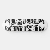 Voeg Uw eigen Aangepaste Naam Gepersonaliseerde Sk Skateboard (Horizontaal)