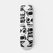 Voeg Uw eigen Aangepaste Naam Gepersonaliseerde Sk Skateboard (Voorkant)