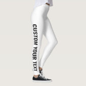 Voeg uw eigen aangepaste tekst Leggings (Rechts)