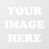 Voeg uw eigen Afbeelding venster plakken 8 "x11" Raamsticker (Vel)