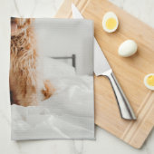 Voeg uw eigen foto-Afbeelding Logo DIY Afbeelding Theedoek (Quarter Fold)