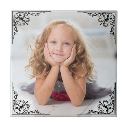 VOEG UW EIGEN FOTO CERAMIC TILE TOE TEGELTJE (Voorkant)