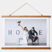 VOEG UW EIGEN FOTO DIY Custom Afbeelding Afbeeldin Hangend Wandkleed (Voorkant)