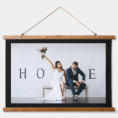 VOEG UW EIGEN FOTO DIY Custom Afbeelding Afbeeldin Hangend Wandkleed (Voorkant)