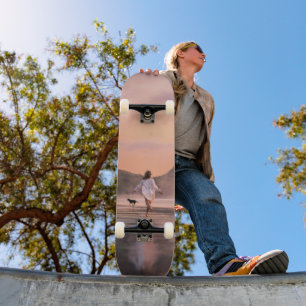 Voeg uw eigen foto DIY op maat toe Skateboard