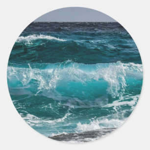 Voeg Uw Eigen Foto Toe Gepersonaliseerd Ronde Sticker