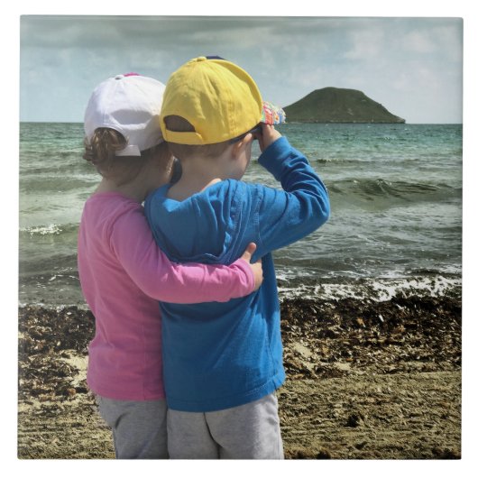 VOEG UW EIGEN FOTO TOE TEGELTJE (Voorkant)