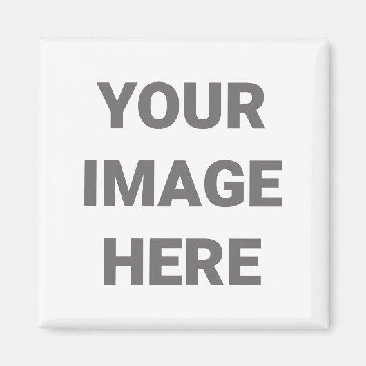 Voeg uw eigen fotoontwerp toe uw eigen aangepaste  magneet (Voorkant)