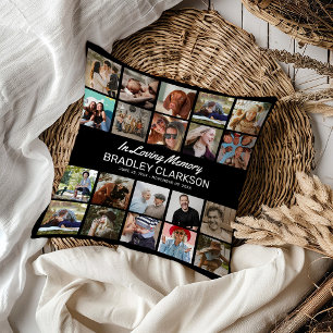 Voeg uw eigen foto's en gepersonaliseerde tekst to kussen