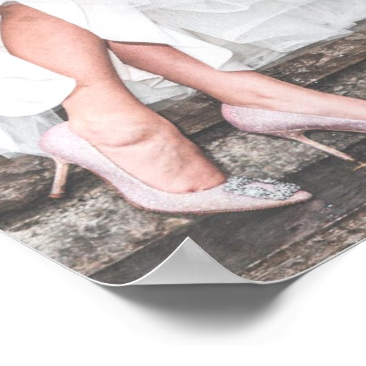 Voeg uw eigen foto's stijl 4 afbeeldingen toe poster (Hoek)