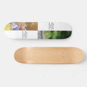 Voeg uw eigen foto's, tekst en achtergrond toe wer skateboard (Horizontaal)