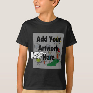 Voeg uw eigen Kunstwerk of Kunstwerk van het Kind  T-shirt
