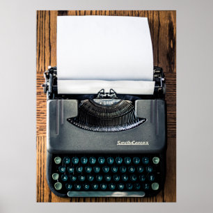 Voeg uw eigen tekst toe aan het schrijfpapier voor poster