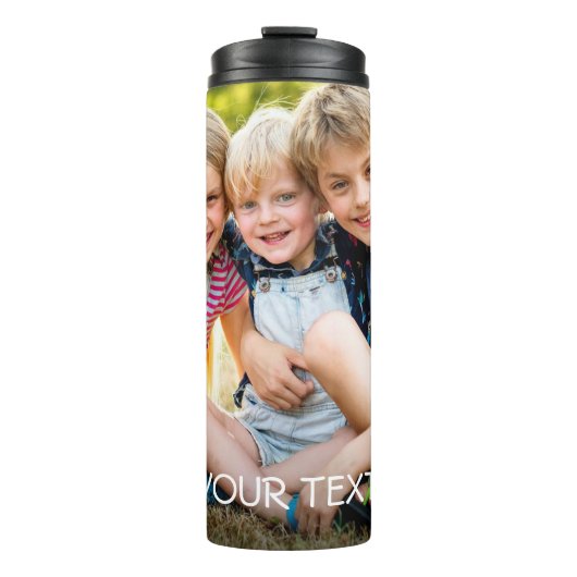 Voeg uw eigen thermische fototumbler toe thermosbeker (Voorkant)