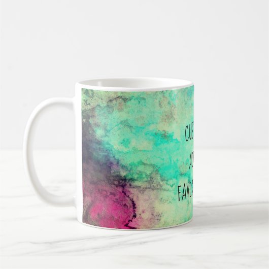 voeg uw eigen waterverf voor aangepaste mok toe (Links)