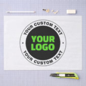 Voeg uw eigen zakelijke Logo of geüploade ontwerp Tissuepapier (Craft)